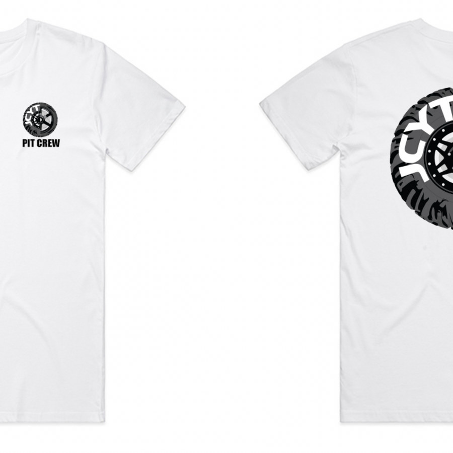 JCYT Pit Crew Tee — White